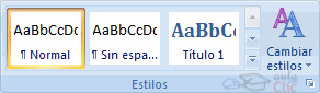 Barra formato